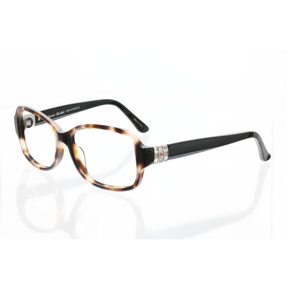 Saint-Michel Solvari 666197900976 Tortoise/Black 56-16-140 Sunglass FRAMES- GOOD